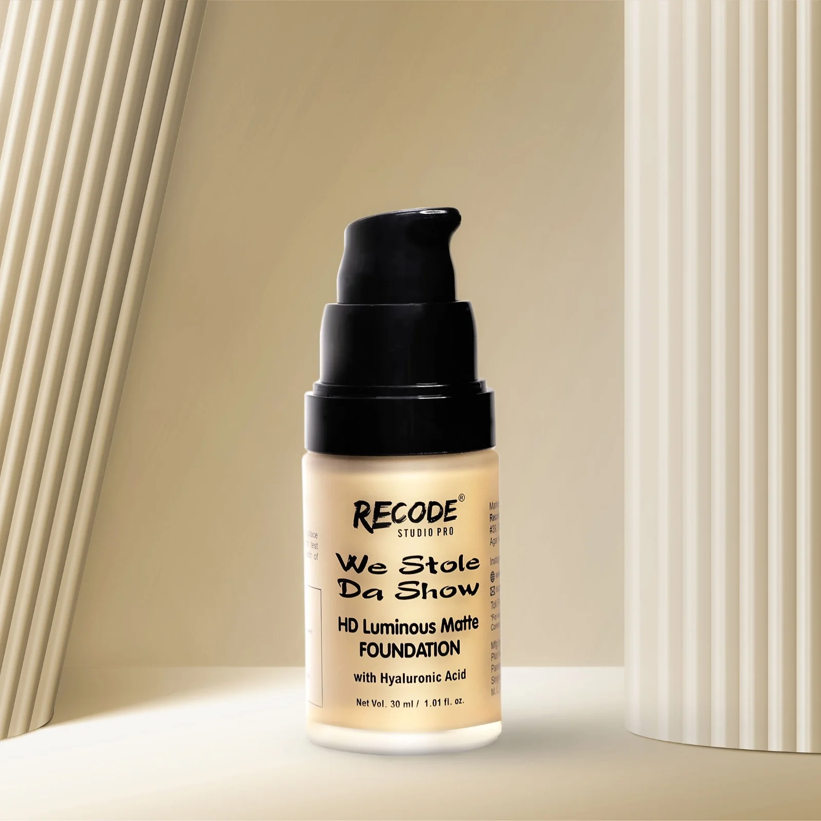 Recode - Bharat - HD Luminous Matte Foundation