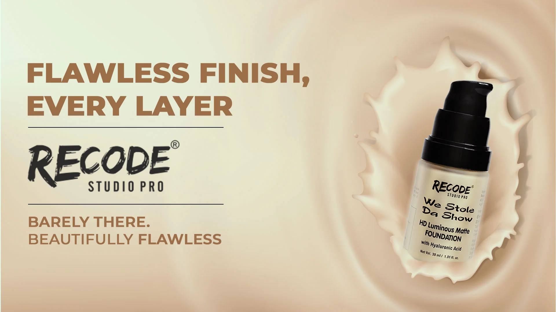 Recode - Tainzhu - HD Luminous Matte Foundation