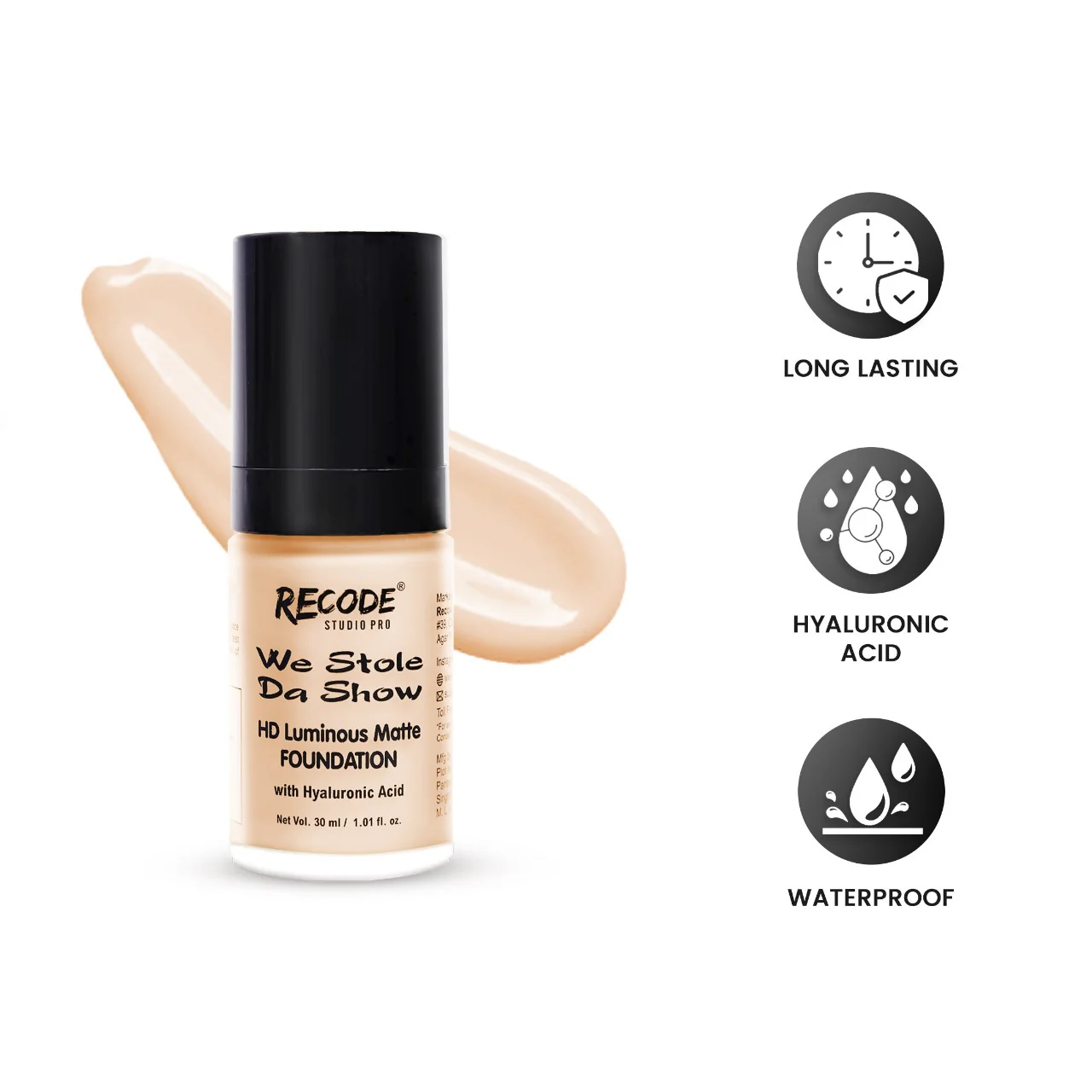 Recode - Tainzhu - HD Luminous Matte Foundation