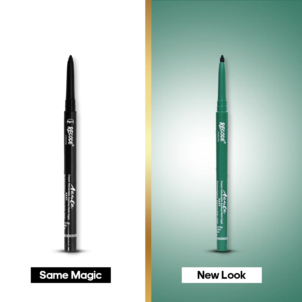 Recode - Black - Eyeliner Acute Kajal - Pencil