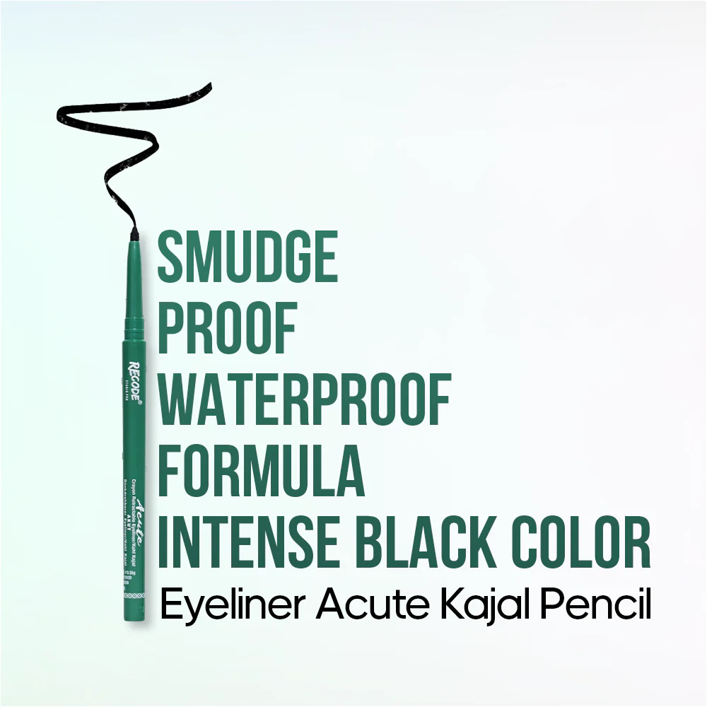 Recode - Black - Eyeliner Acute Kajal - Pencil