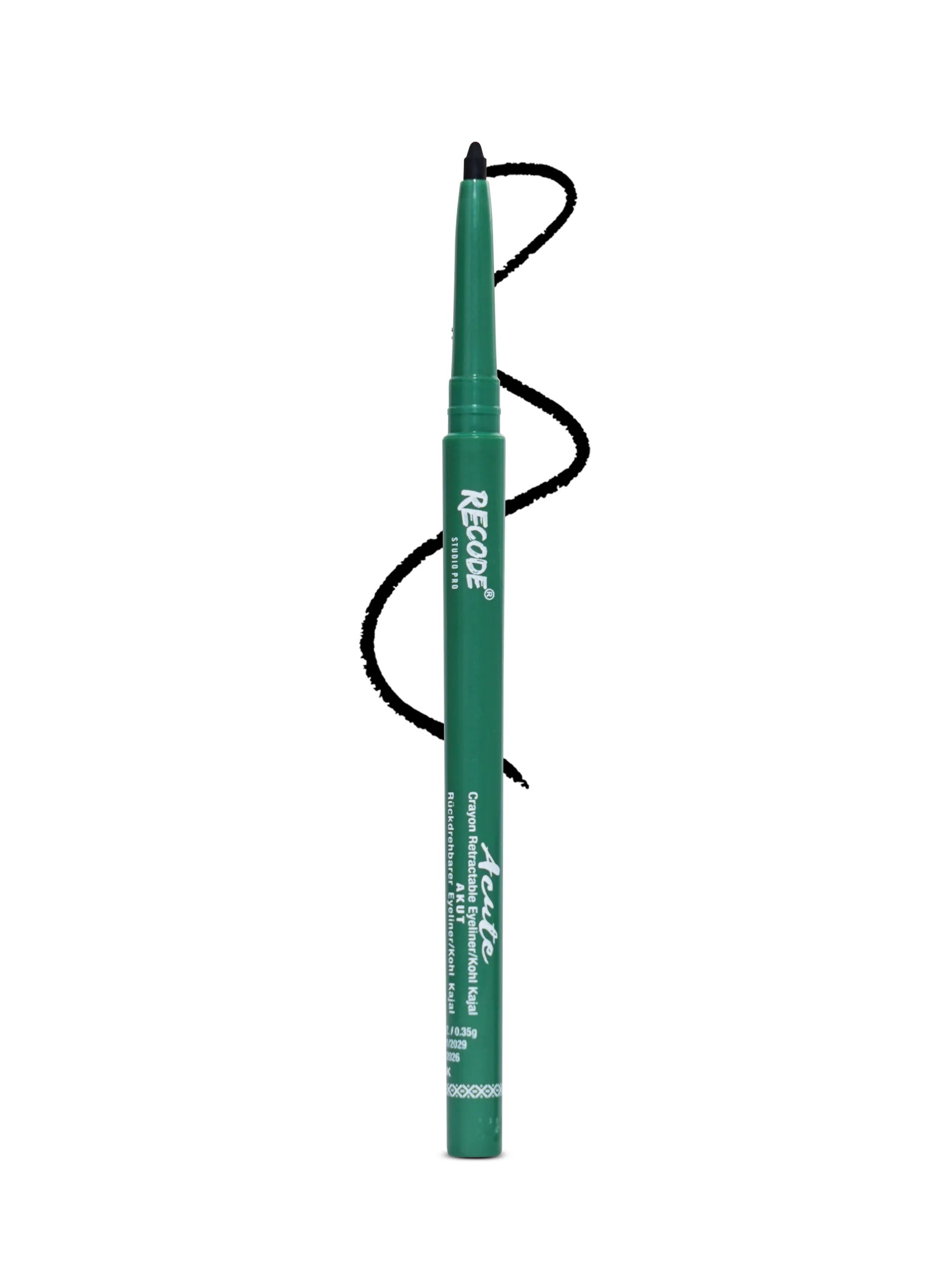 Recode - Black - Eyeliner Acute Kajal - Pencil