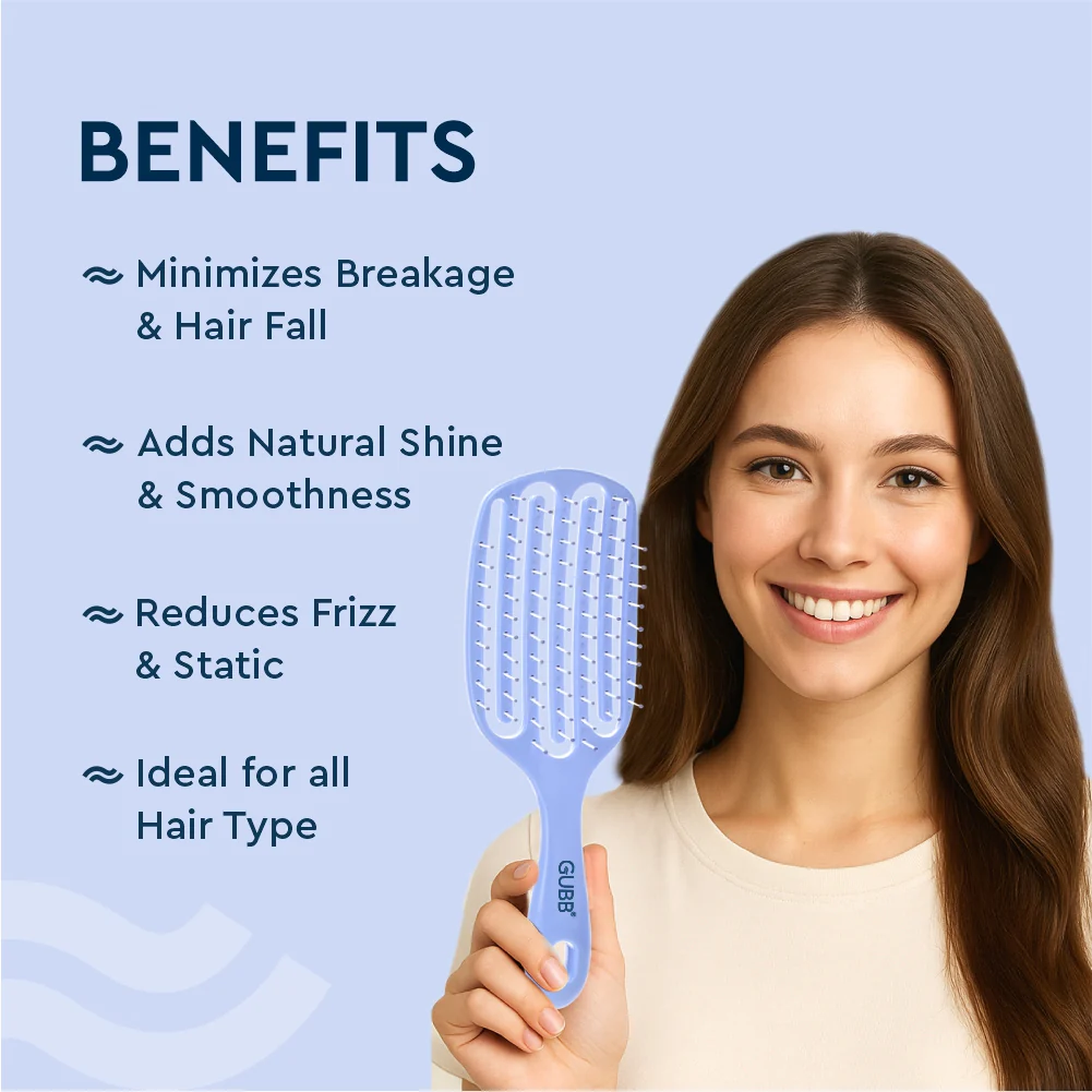 Gubb - French Hues - Paddle Vent Brush Long