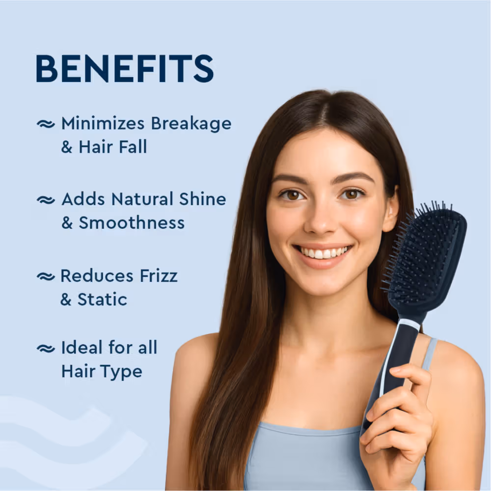 GUBB - Vogue - Paddle Brush For Women & Men - Medium