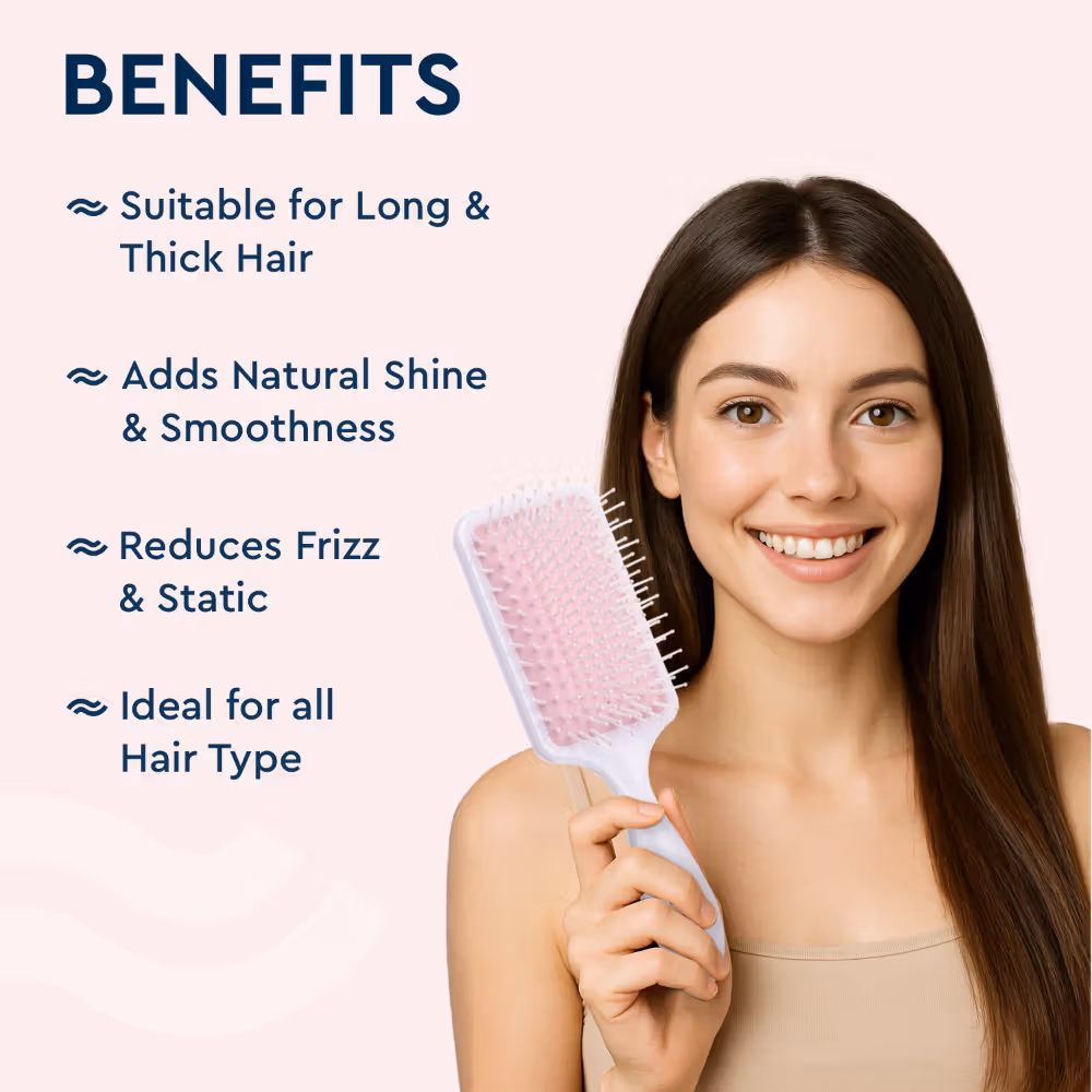 Gubb - Tropical Bloom - Paddle Hair Brush