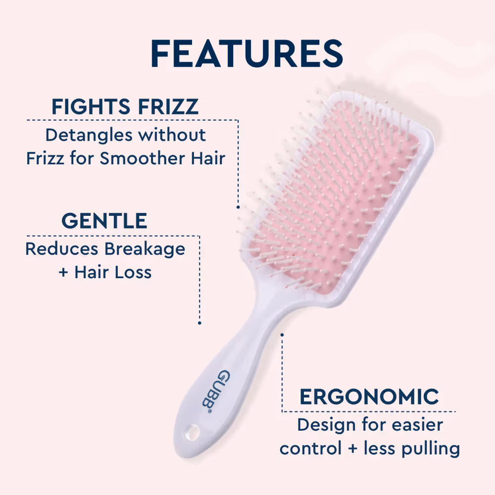 Gubb - Tropical Bloom - Paddle Hair Brush