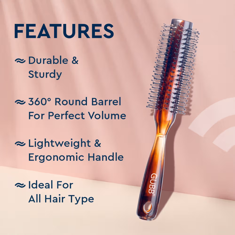 Gubb - Shell Range - Round Brush