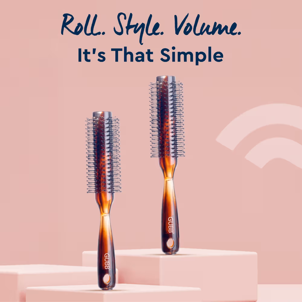 Gubb - Shell Range - Round Brush