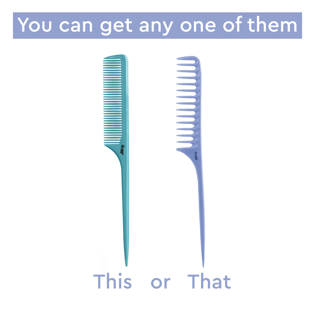 Gubb - Santorini Hues - Pin Tail Hair Comb