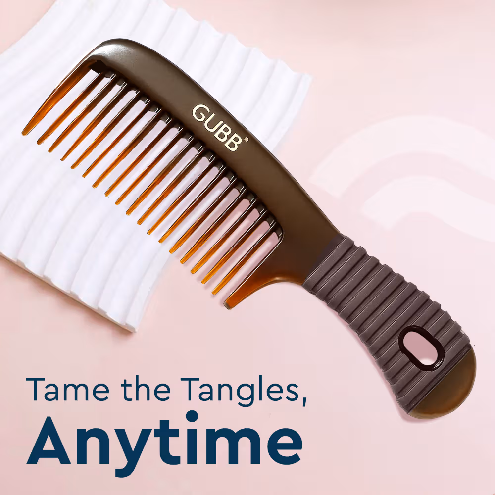 Gubb - Shell - Small Comb With Handle