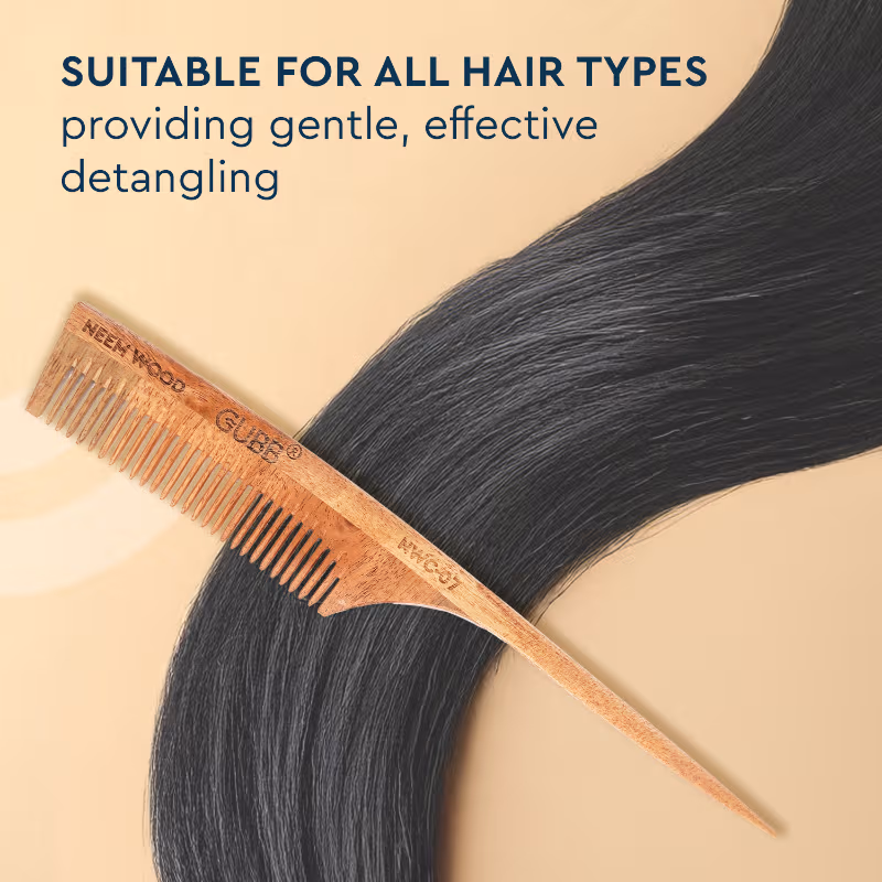Gubb - Neem - Tail Wood Comb