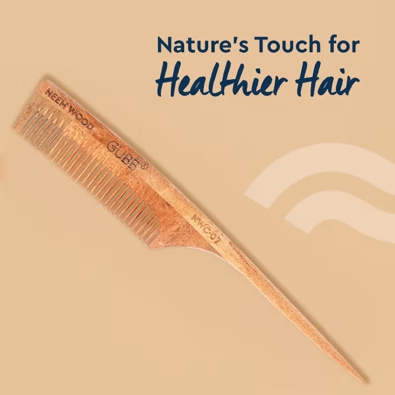 Gubb - Neem - Tail Wood Comb