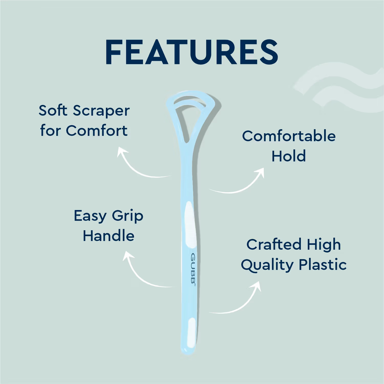 Gubb - Tongue Cleaner Plastic