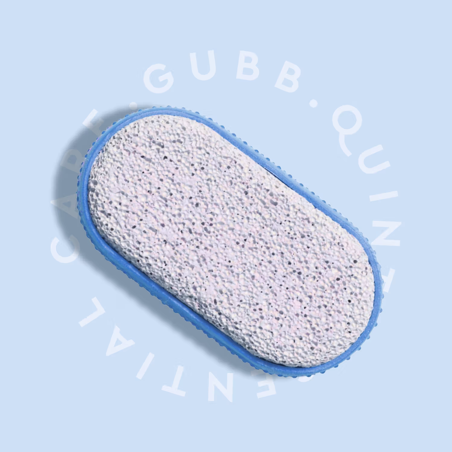 Gubb - Pumice Stone - For Feet Dead Skin Removal, - Pedicure Tool With Rubber Grip