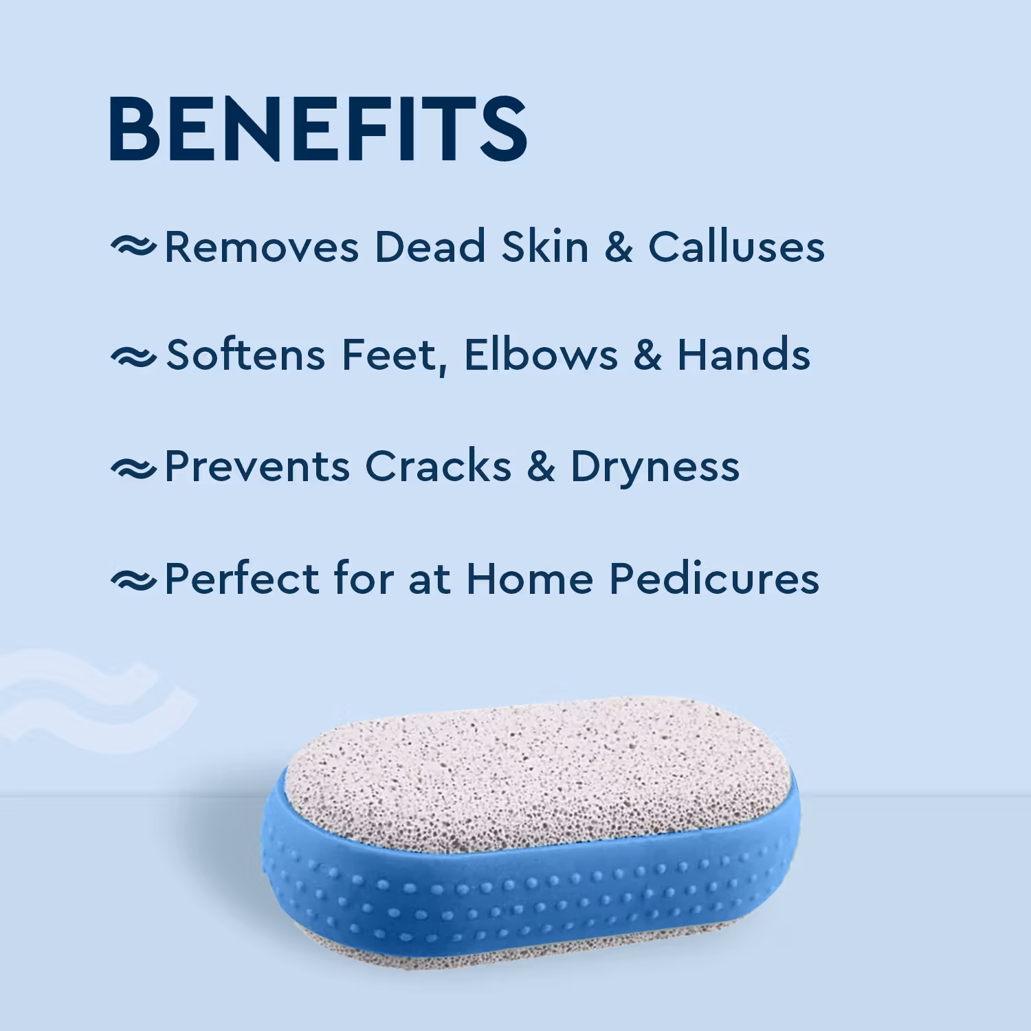 Gubb - Pumice Stone - For Feet Dead Skin Removal, - Pedicure Tool With Rubber Grip