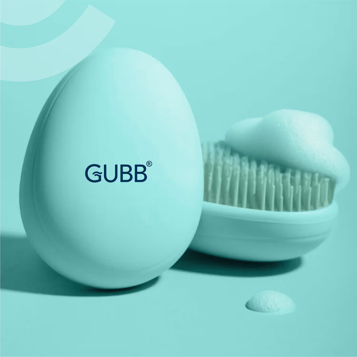 Gubb - Tangle Eraser Detangling Brush, - Reduces Hair Breakage & Damage,Scottish Range