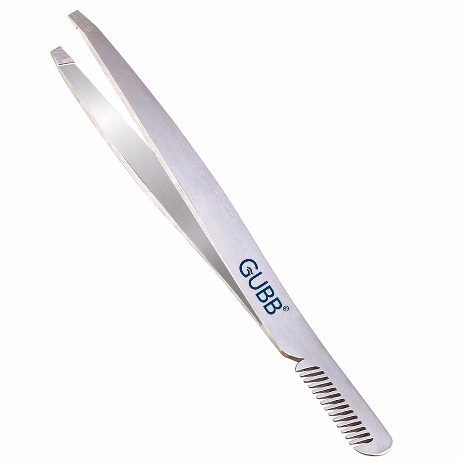 Gubb - Dual Function Tweezer - With Brow Comb
