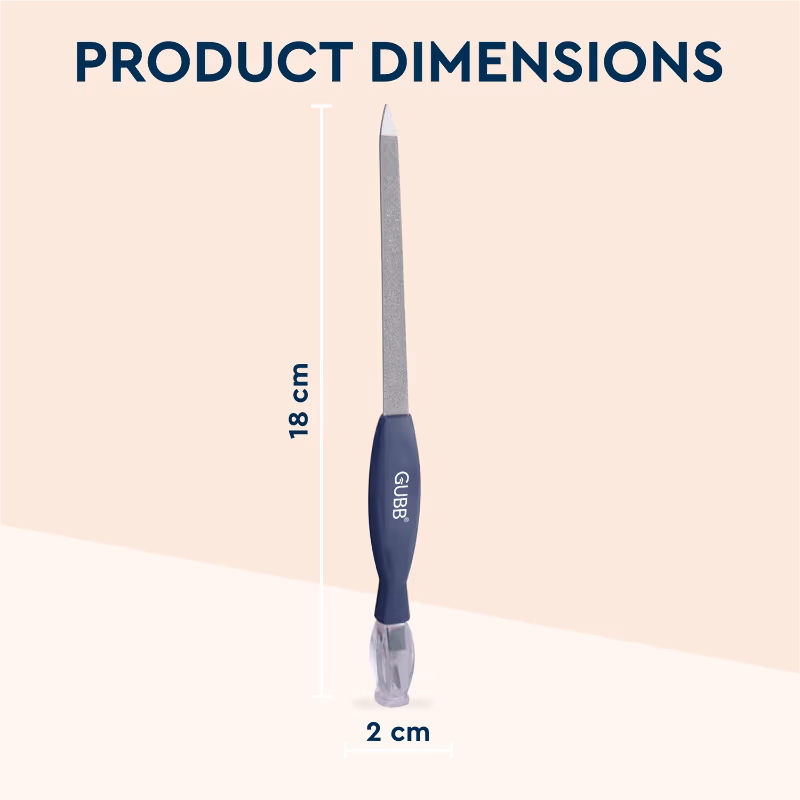 Gubb - Cuticle Trimmer - Nail File Manicure Tool - 2 In 1