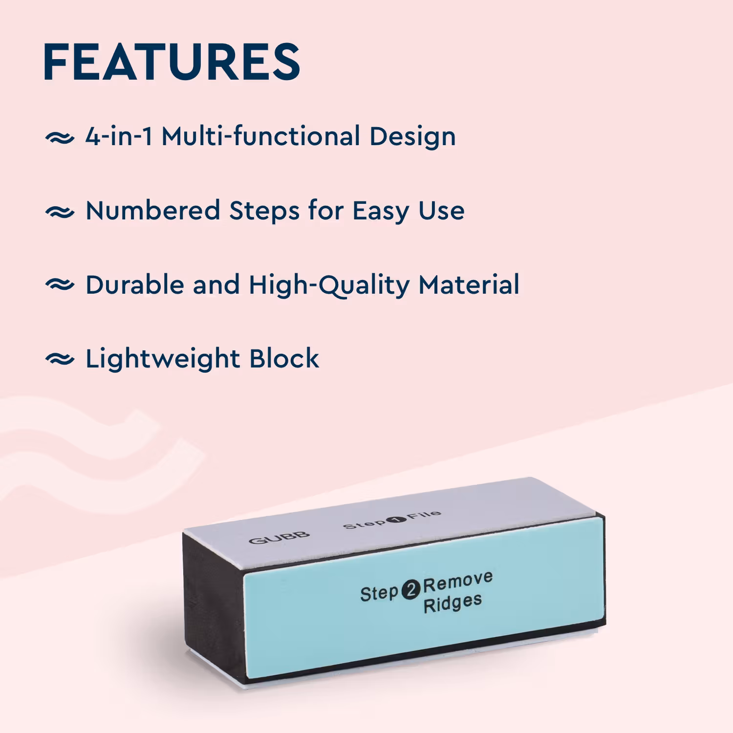 Gubb - 4 Way Nail - Buffer Block