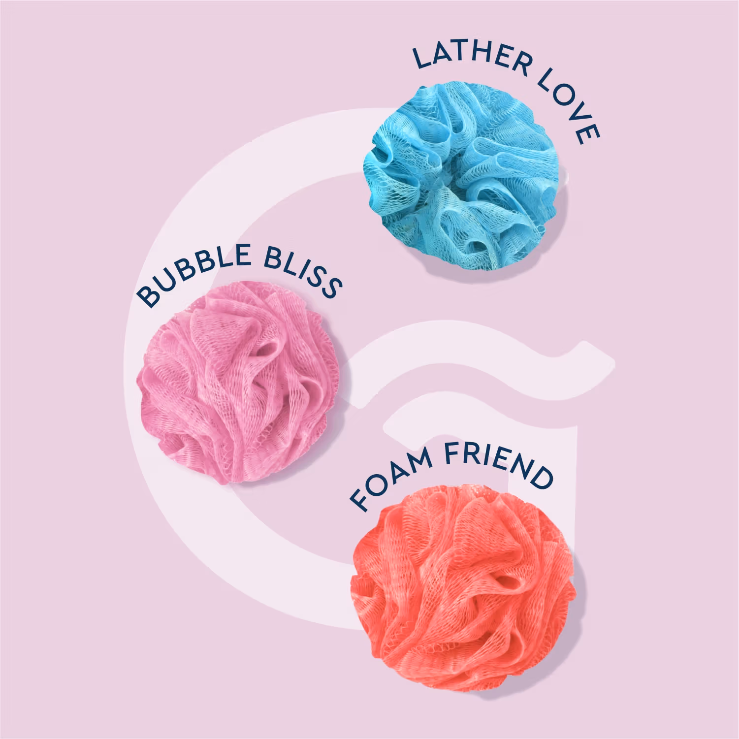 Gubb - Exfoliating Loofah - Soft Mesh With Multiple Layers of Fibrous Matrix,