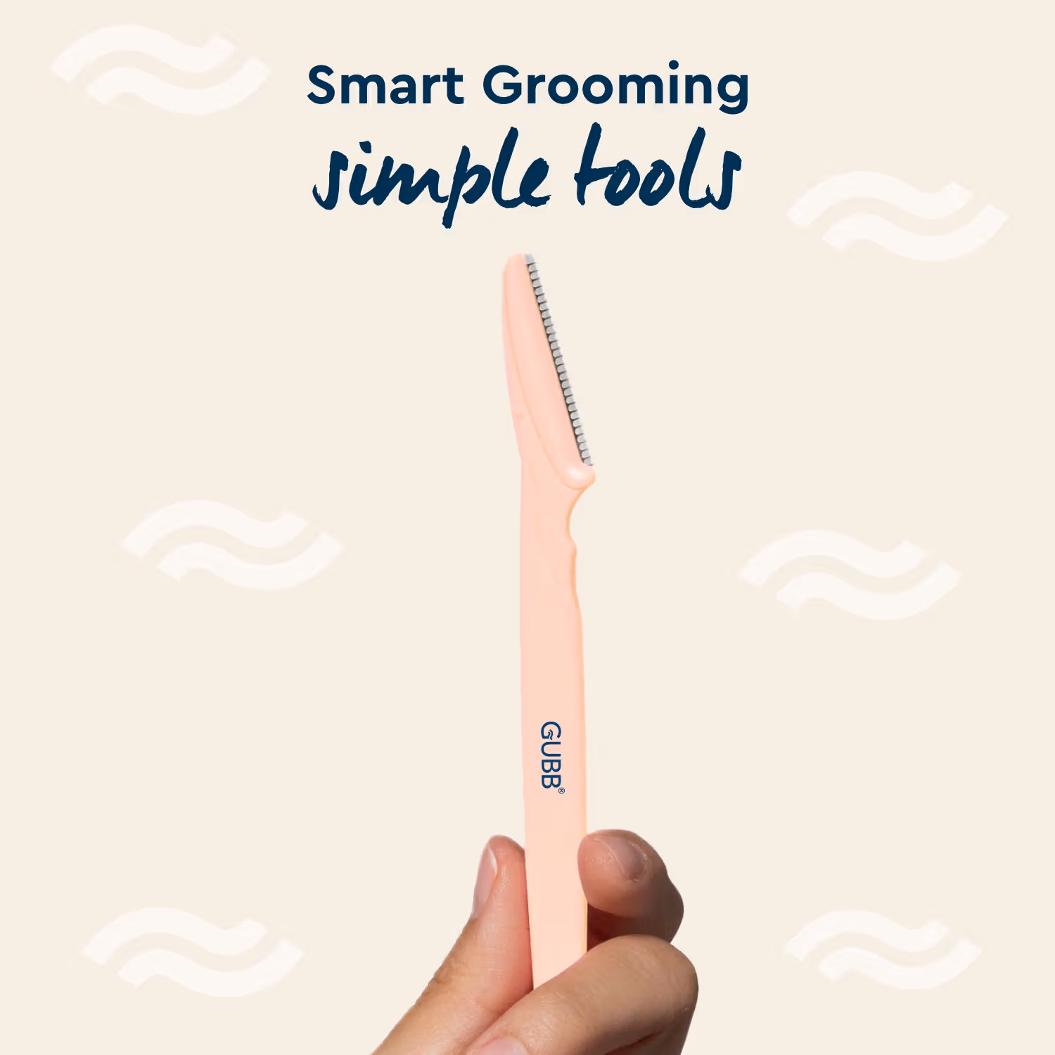 Gubb - Face & Eyebrow Razor - Can Be Used On Upper Lips, Chin, Peach Fuzz,