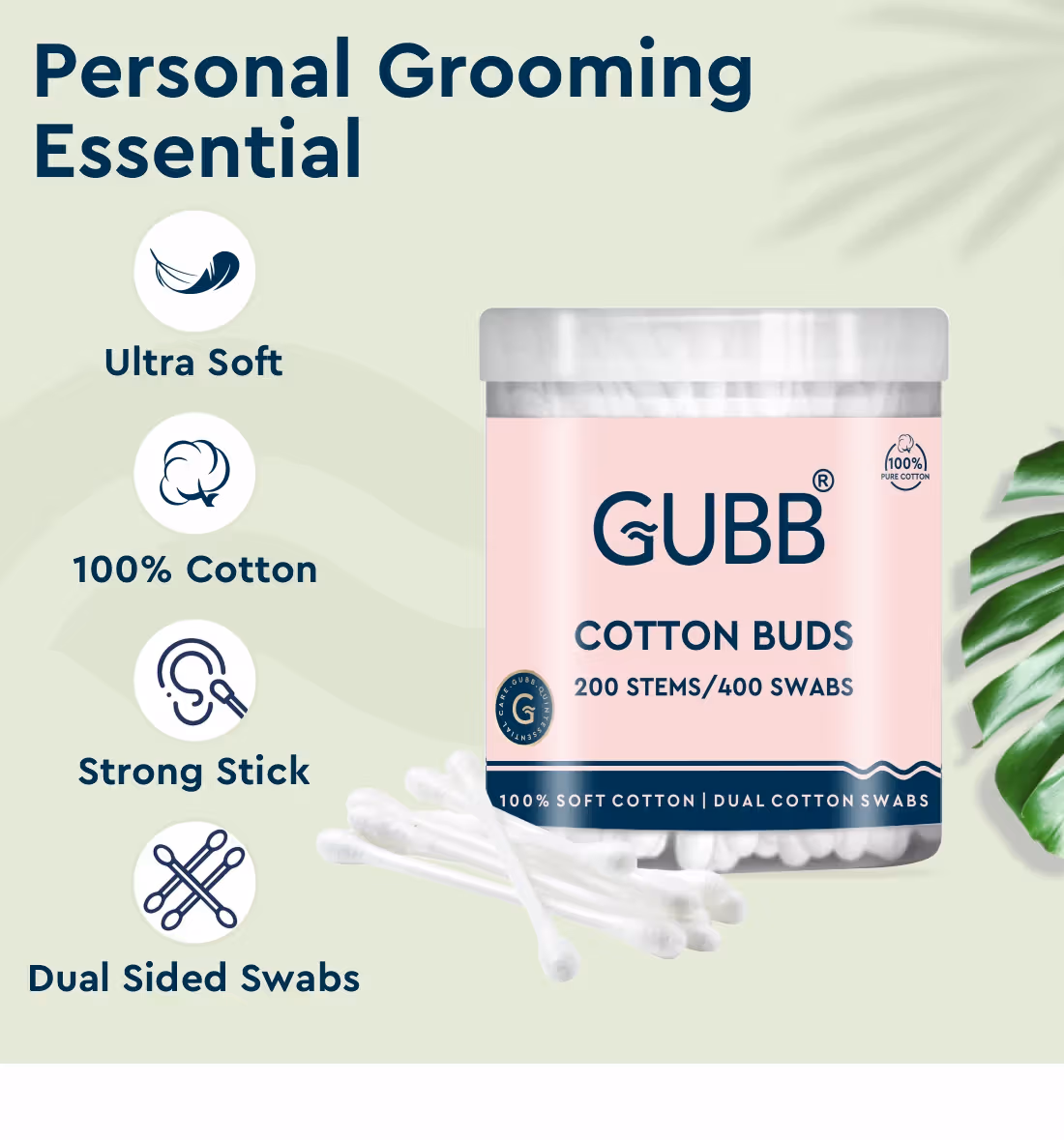 Gubb - Paper Stick Cotton Buds