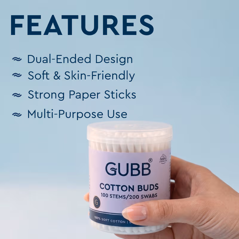 Gubb - Paper Stick Cotton Buds