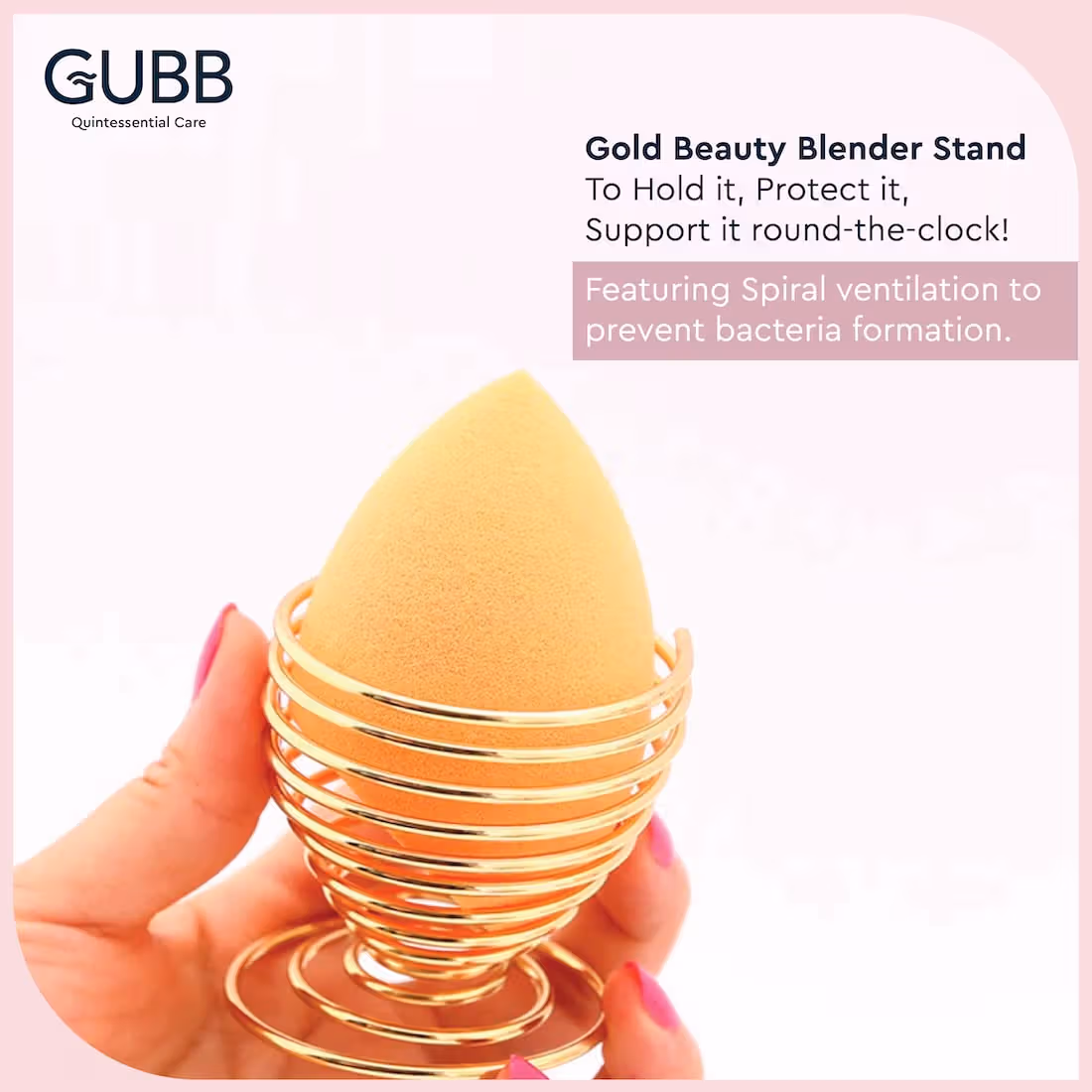 GUBB Beauty Blender Stand- Makeup Sponge Holder