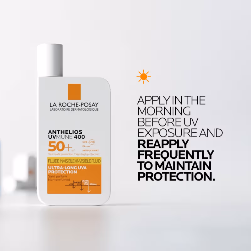 La Roche-Posay - Anthelios UVMUNE400 - Invisible Fluid SPF50+ Ultra-light Sunscreen for Sensitive Skin