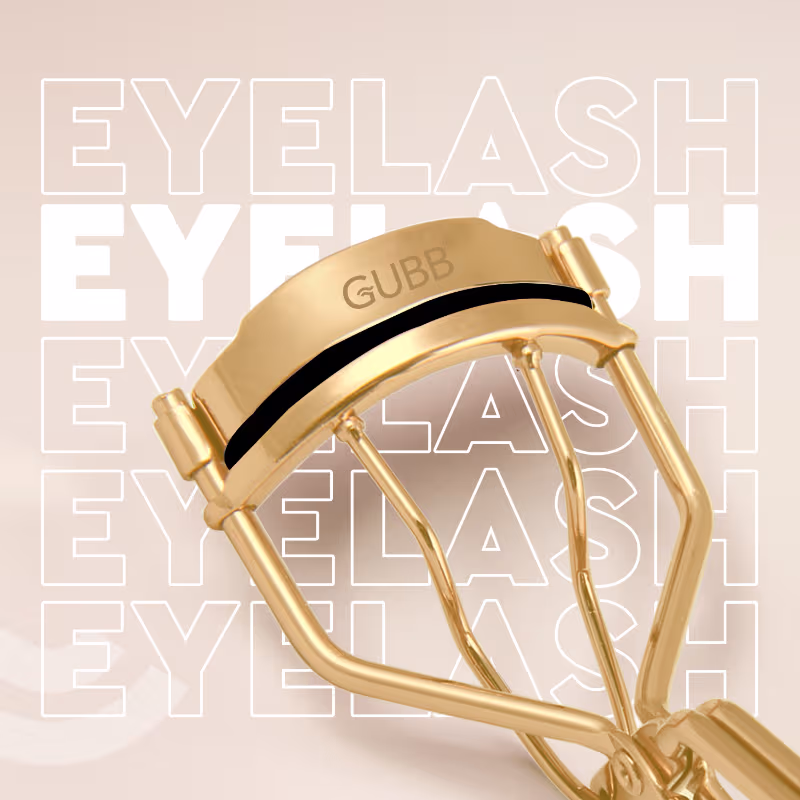 Gubb - Eyelash Curler - For Women, Eye Makeup Tool - Gold