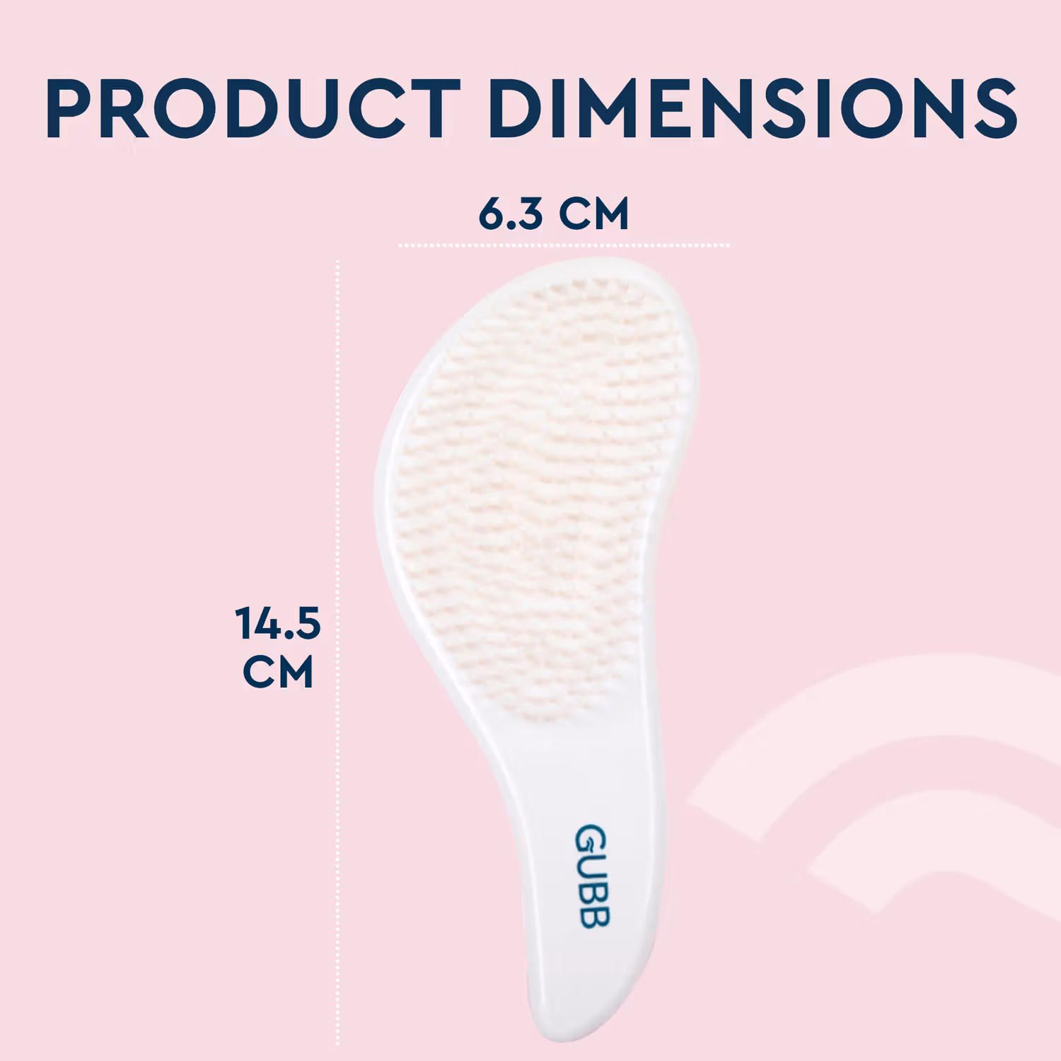 Gubb - Mini Detangling - Hair Brush