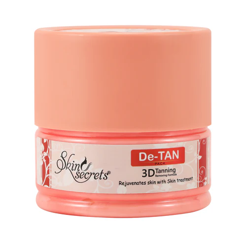 Skin Secrets - De-Tan Pack - with Saffron Extract for Instant Tan Removal
