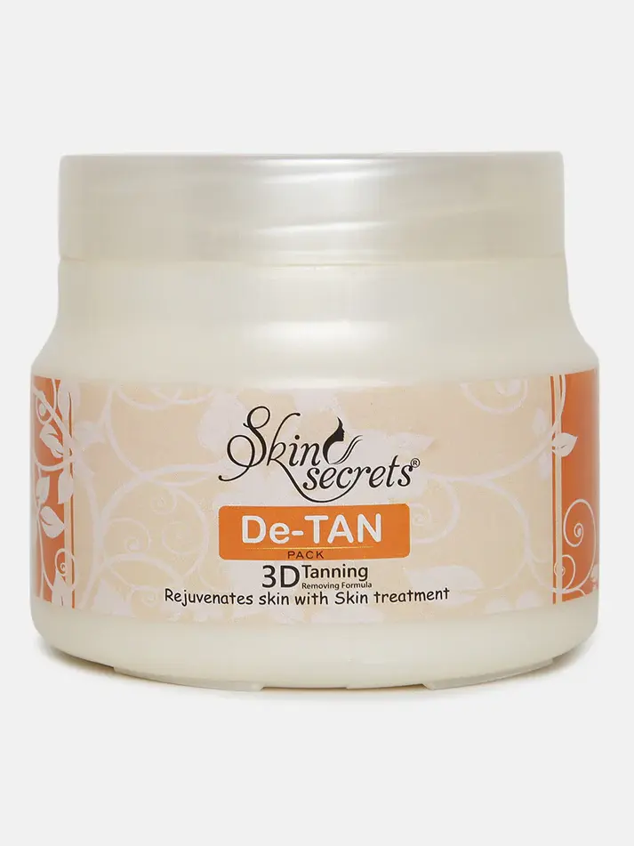 Skin Secrets - De-Tan Pack - with Saffron Extract for Instant Tan Removal