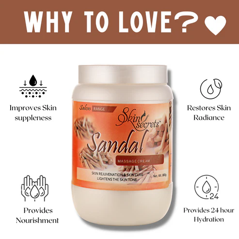 Skin Secrets - Massage Cream - Sandal