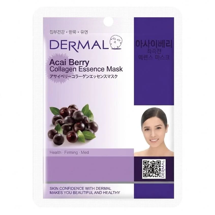 Dermal - Acai Berry - Collagen Essence Mask
