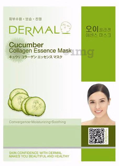 Dermal - Cucumber - Collagen Essence Mask