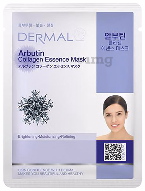 Dermal - Arbutin - Collagen Essence Mask