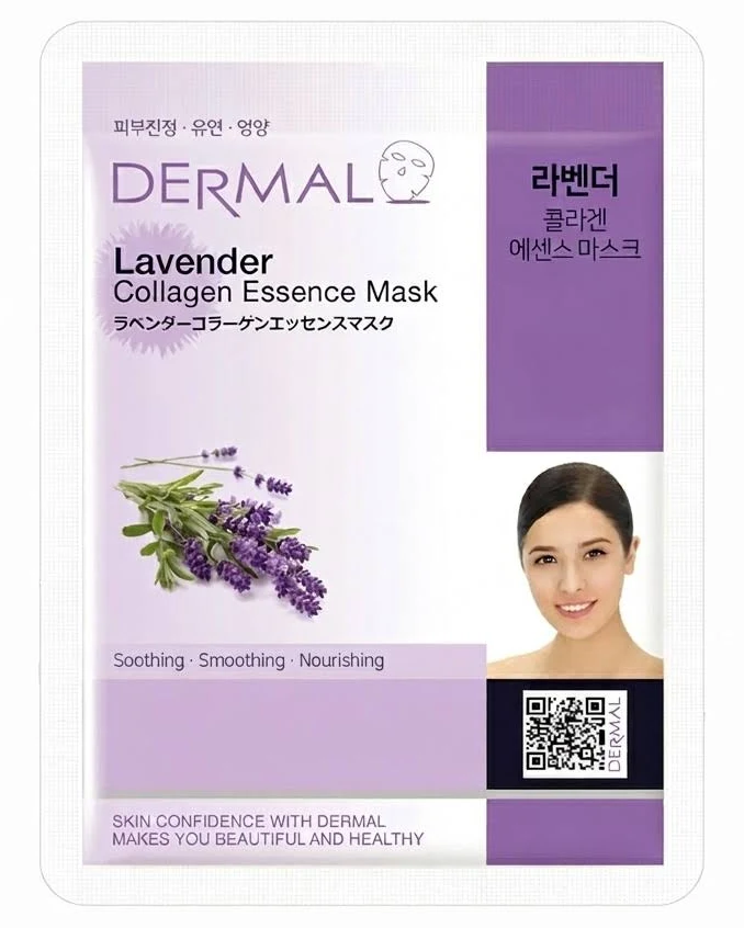 Dermal - Lavender - Collagen Essence Mask