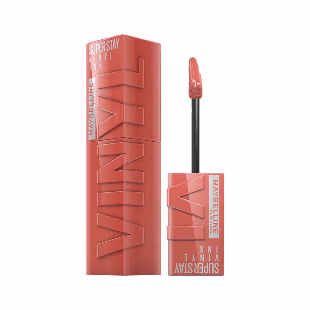 Maybelline New York - Peachy - Super Stay - Vinyl Ink Liquid Lipstick,