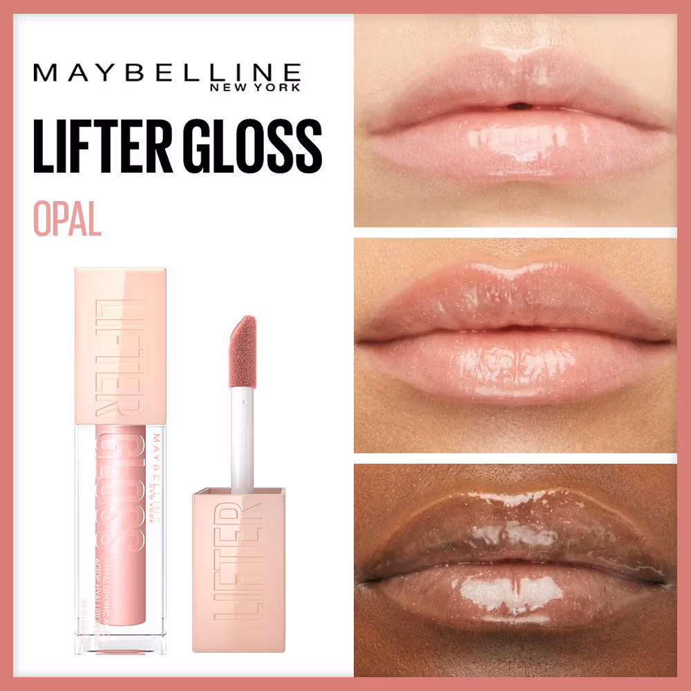Maybelline New York - Opal - Lifter Gloss ,- Tinted Lip Gloss With Hyaluronic Acid