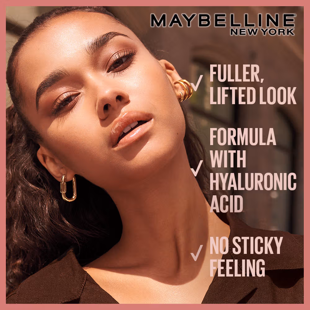 Maybelline New York - Rust - Lifter Gloss ,- Tinted Lip Gloss With Hyaluronic Acid