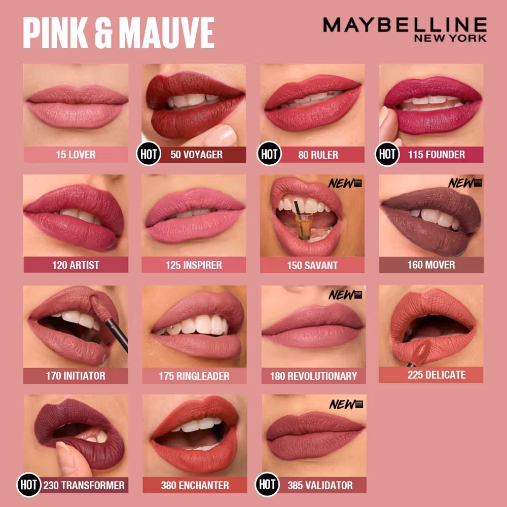 Maybelline New York - Founder - Super Stay Matte Ink Liquid Lipstick