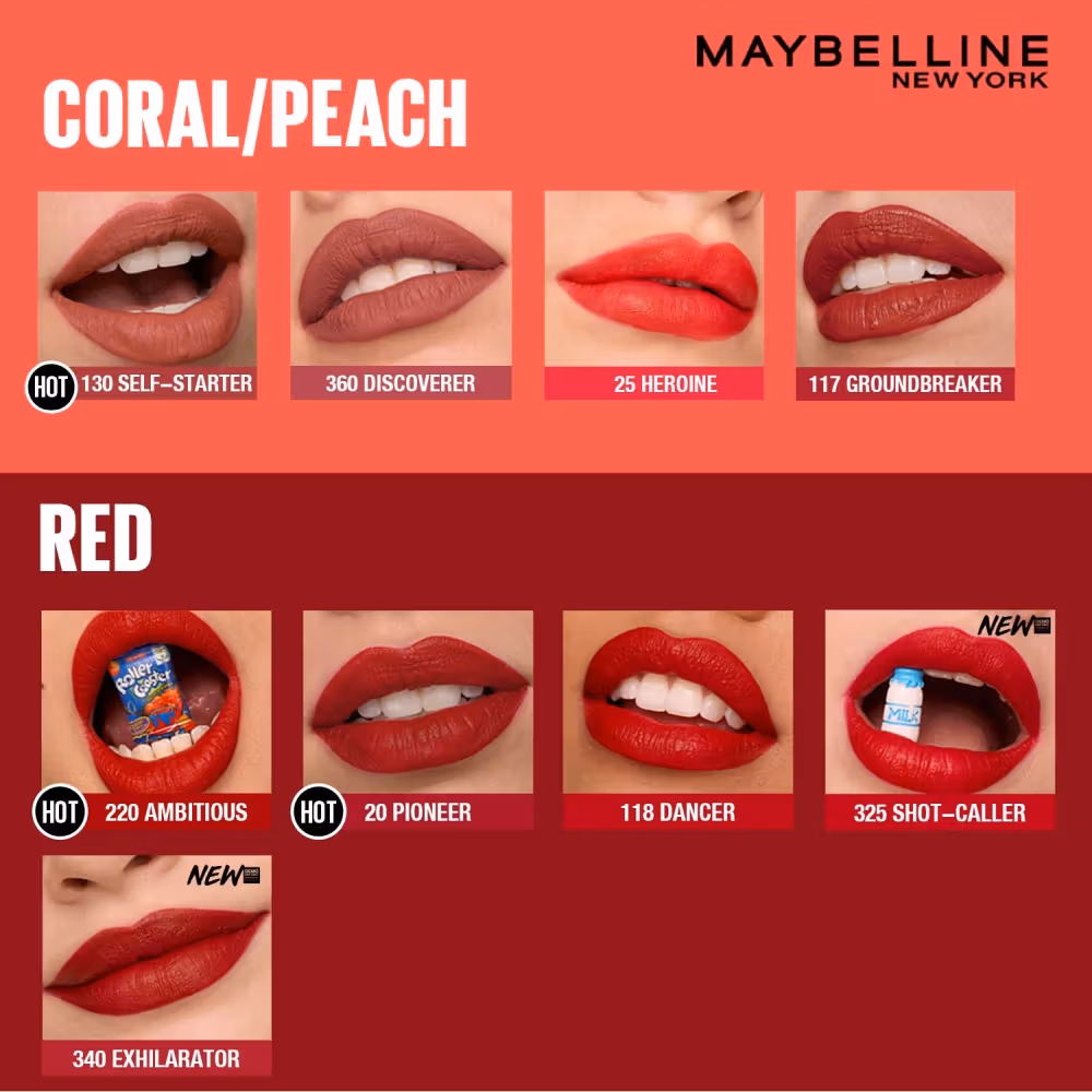 Maybelline New York - Versatile - Super Stay Matte Ink Liquid Lipstick