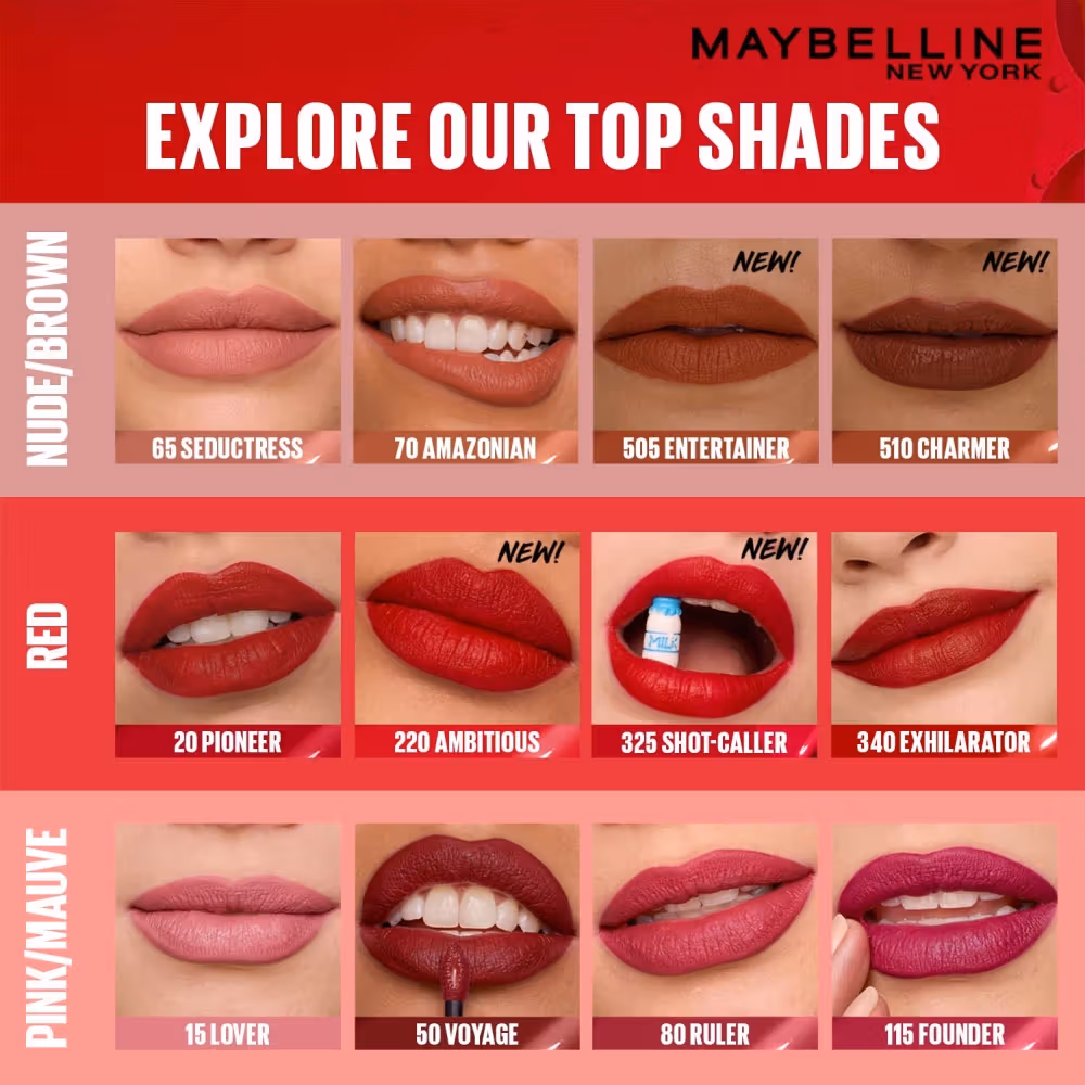 Maybelline New York - Versatile - Super Stay Matte Ink Liquid Lipstick