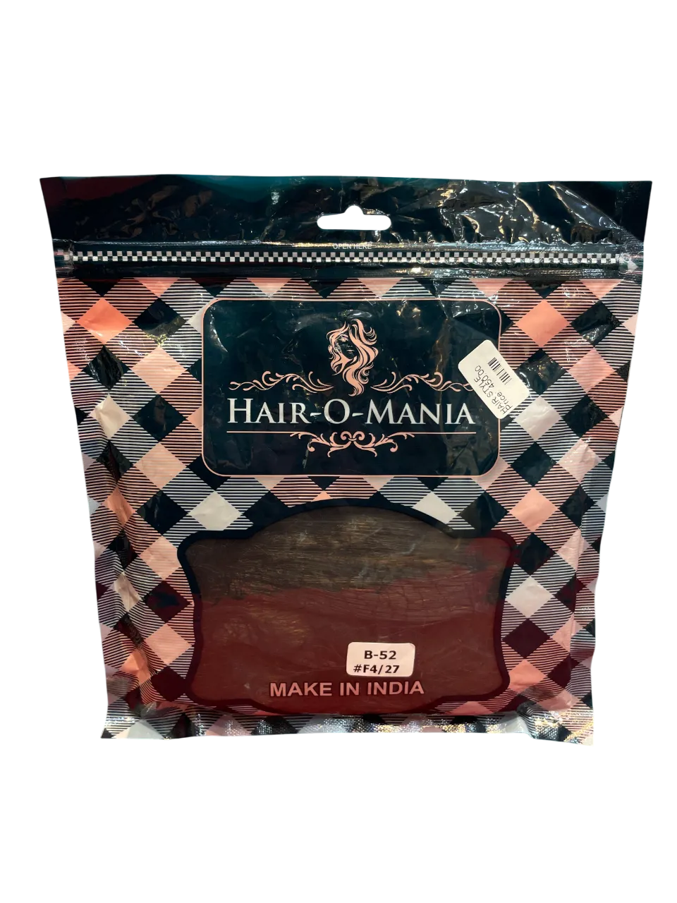 Hair-O-Mania - B-52 - Premium Hair Extension- Straight