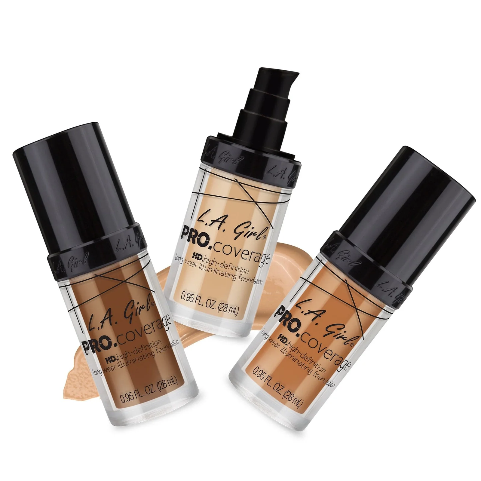 L.A Girl - Fair - Pro Coverage - HD Illuminating Liquid Foundation
