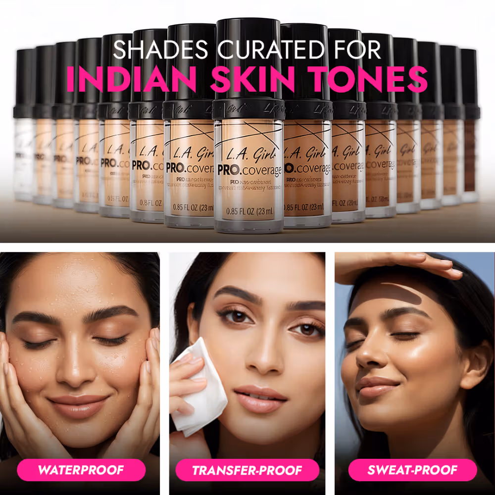 L.A Girl - Fair - Pro Coverage - HD Illuminating Liquid Foundation