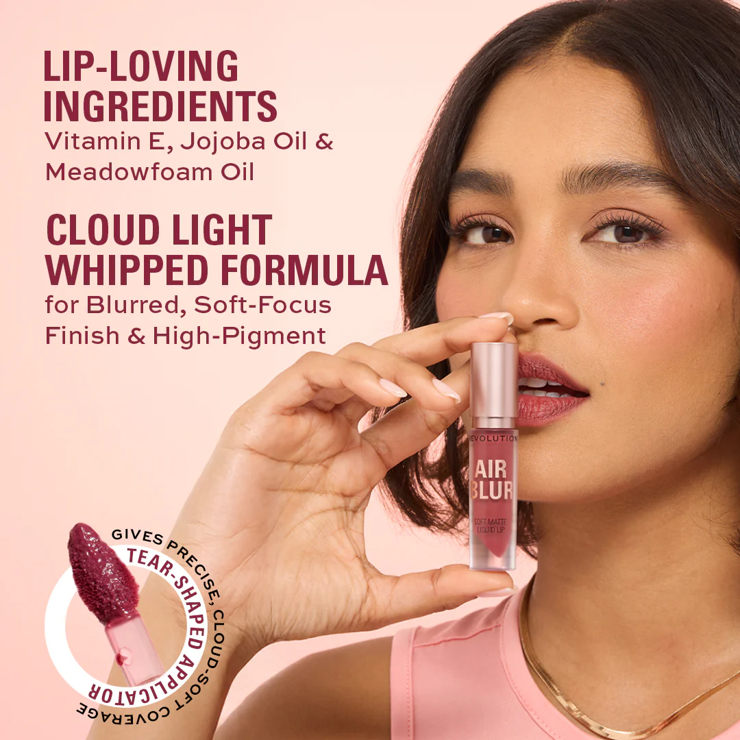 Makeup Revolution - Coco - Air Blur - Matte Liquid Lipstick
