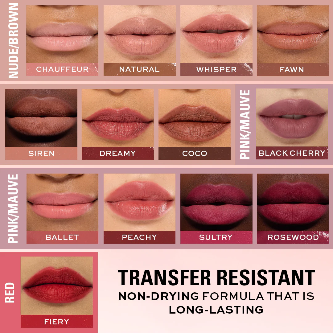 Makeup Revolution - Fiery - Air Blur - Matte Liquid Lipstick