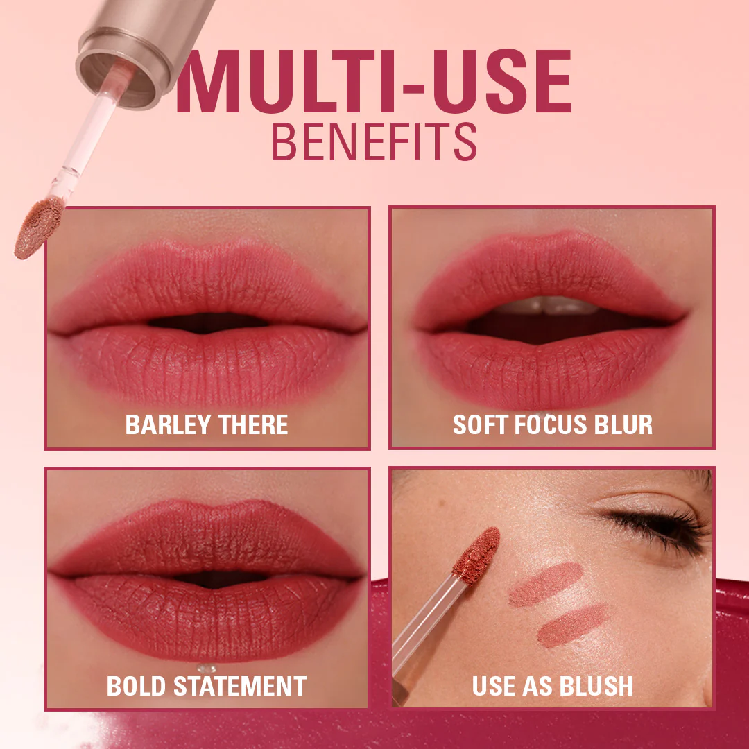 Makeup Revolution - Natural - Air Blur - Matte Liquid Lipstick